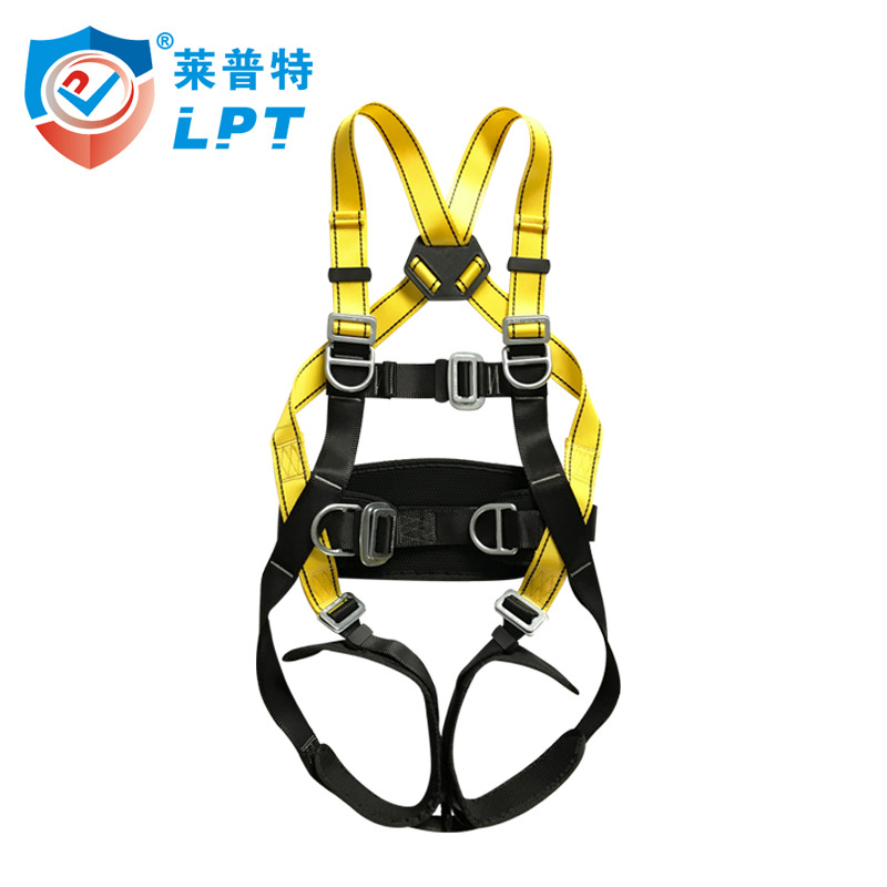 户外施工五点式防坠落高空作业安全带火灾救援全身式安全带保险带