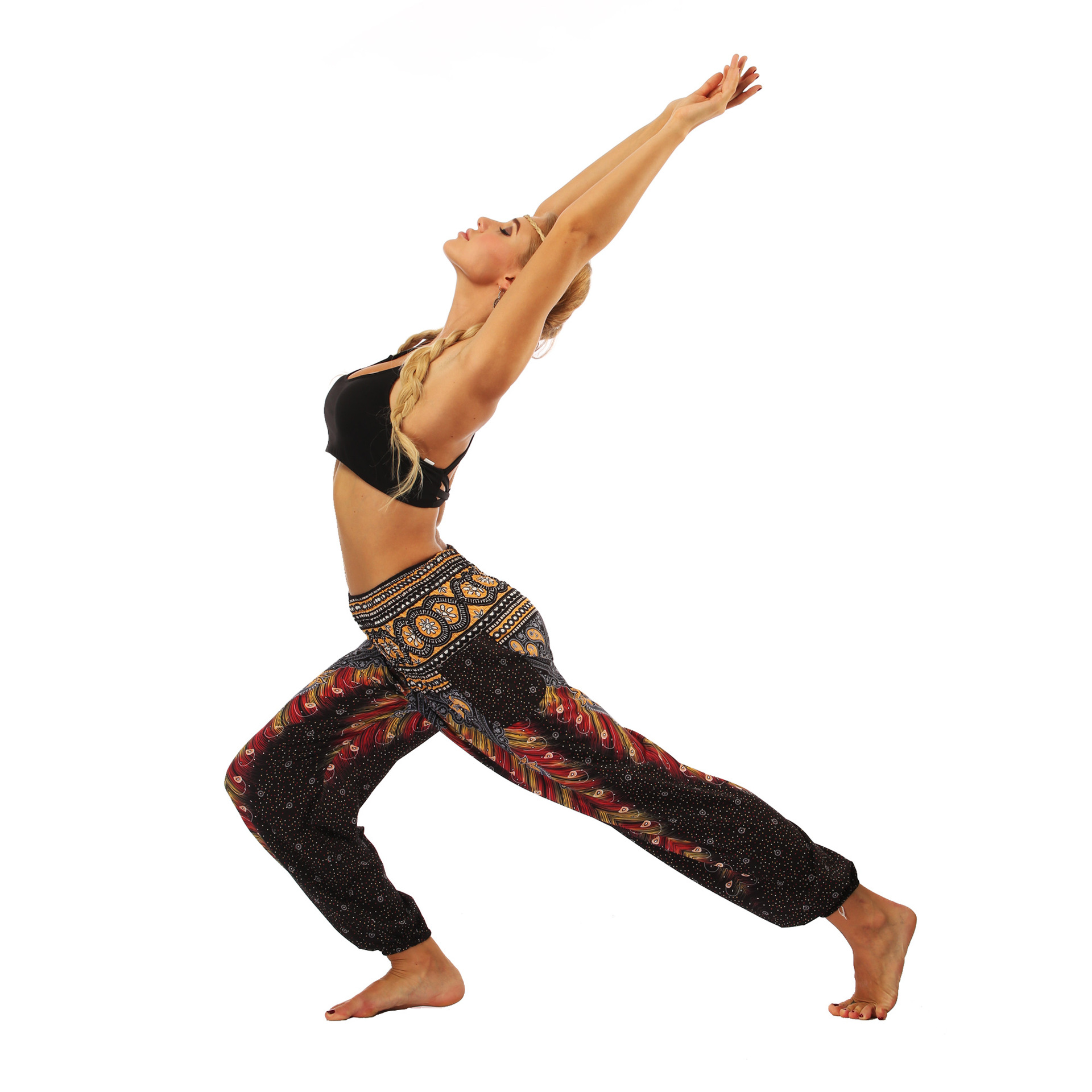 Hot Digital Printing Seaside Loose Belly Dance Ethnic Casual Pants - Pants - Uniqistic.com