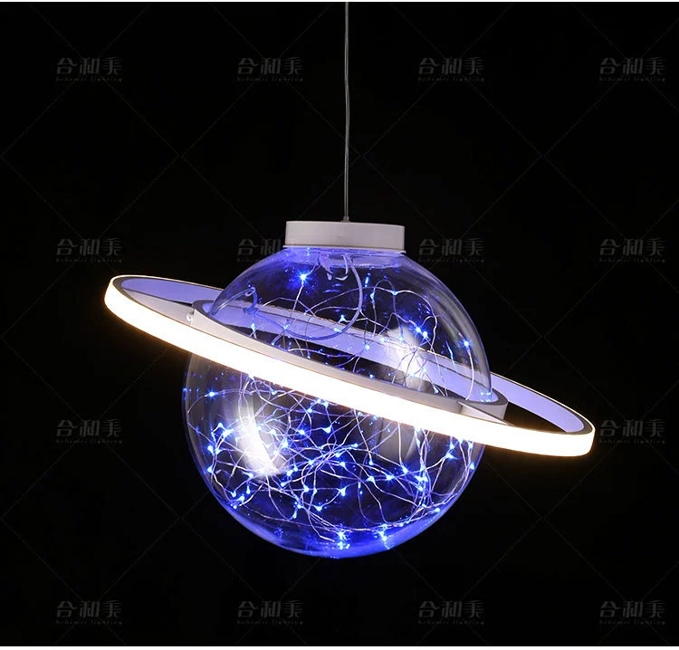 Space starry sky, ceiling lamp, 2019, new collection