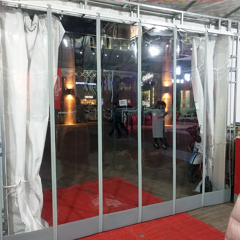 Magnetic self-priming soft door curtain shop windshield plastic transparent pvc magnet door curtain partition home air conditioner door curtain Magnetic self-priming soft door curtain shop windshield plastic transparent pvc magnet door curtain partition home air conditioner door curtain