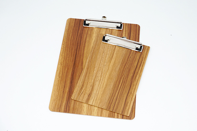 木纹风格木塑板夹A4/A5