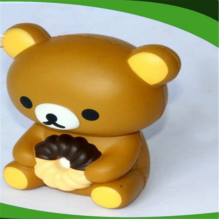 聚氨酯发泡厂 供应pu公仔娃娃卡通小狗 pu发泡结皮光面玩具公仔