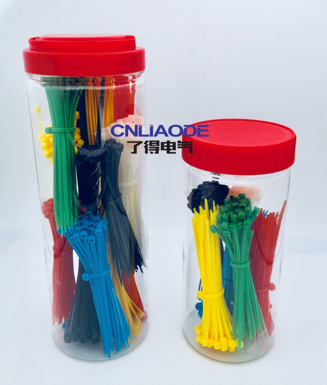 新料环保尼龙彩色扎带瓶装 扎带 