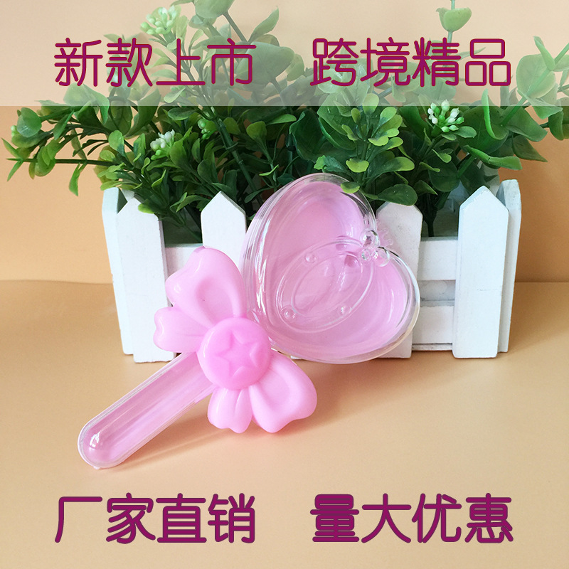 外贸电商跨境货源义乌工厂直销个性创意蝴蝶结领结爱心棒棒糖糖盒