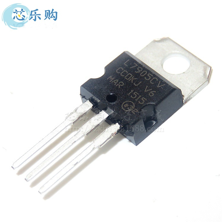 L7905CV 直插TO-220 厚片 三端稳压晶体管 全新