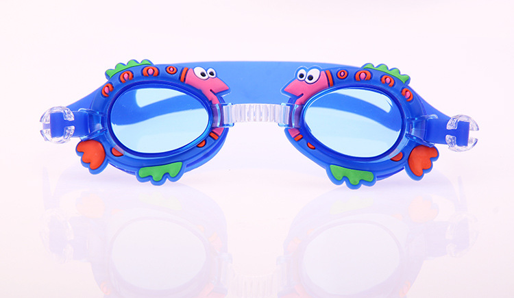 Kid's Cute Cartoon Adjustable Swimming Goggles Swimming Accessories display picture 2