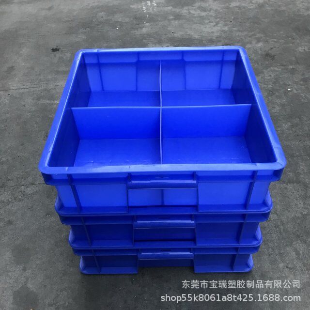 工业仓储塑料聚乙烯周转箱 注塑周转餐具箱 周转料箱 物料周转箱