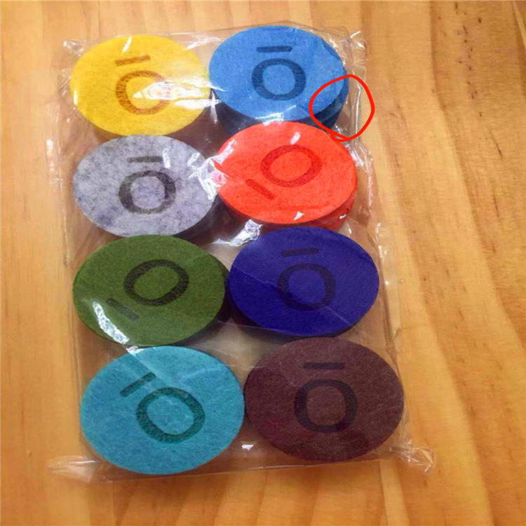 厂家定做 散香片多瑞特LOGO棉片薰香机棉片香薰机棉片可定制LOGO|ms