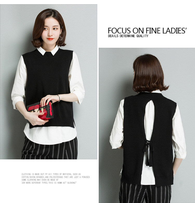 Gilet femme en Tricot - Ref 3317289 Image 30
