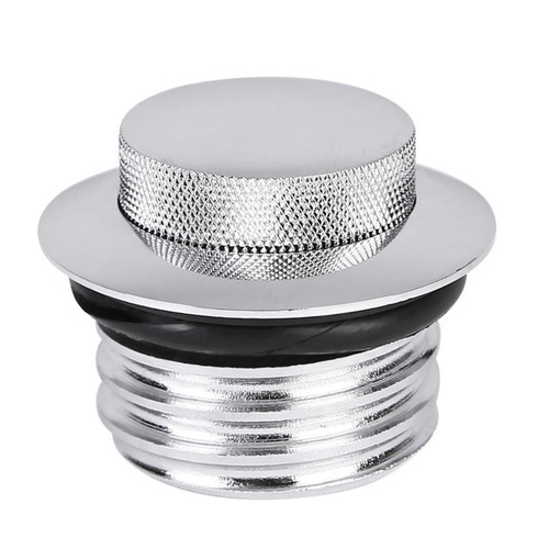 Motorcycle modified clockwise model chrome alloy fuel tank pop-up gas cap 1982-2017 Harley Glide Sports