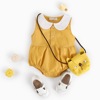 Cotton bodysuit, doll, children's brand clothing for new born, doll collar