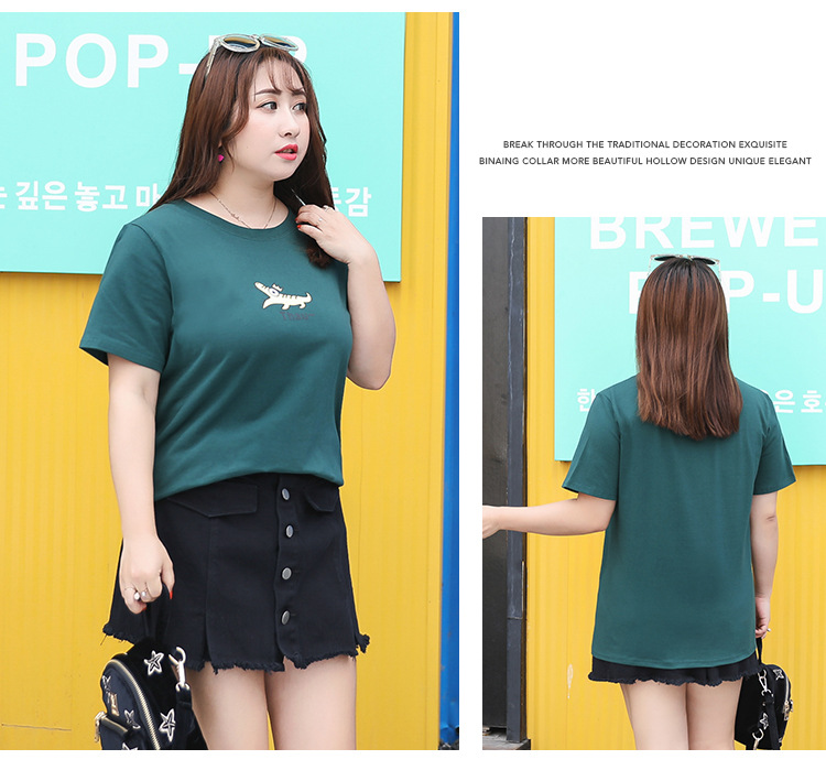 Tshirt femme YIXUANWEIER  YI XUAN WEIER en Coton - Ref 3314044 Image 33