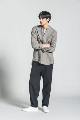 设计师品牌款式定制现货  开衫衬衫毛衣外套日风休闲|ru