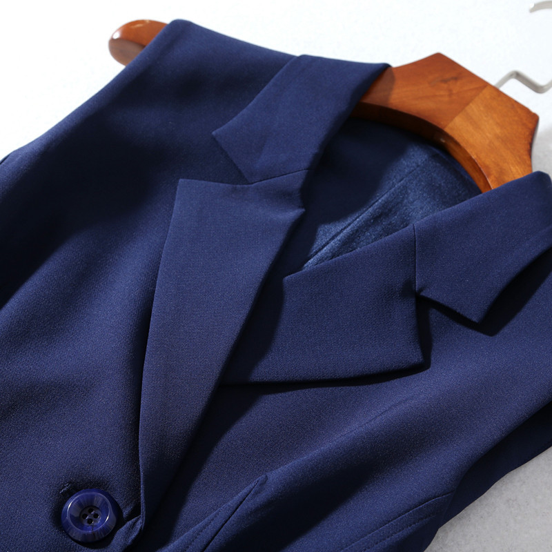 Gilet femme en Mélange de fibres chimiques - Ref 3316356 Image 3