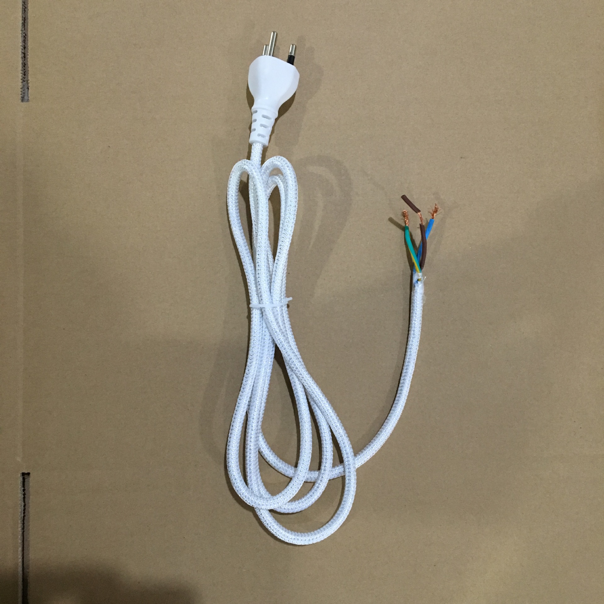 沙包线编织线花线绕包线认证沙包电线编制橡胶线PVC线电源线