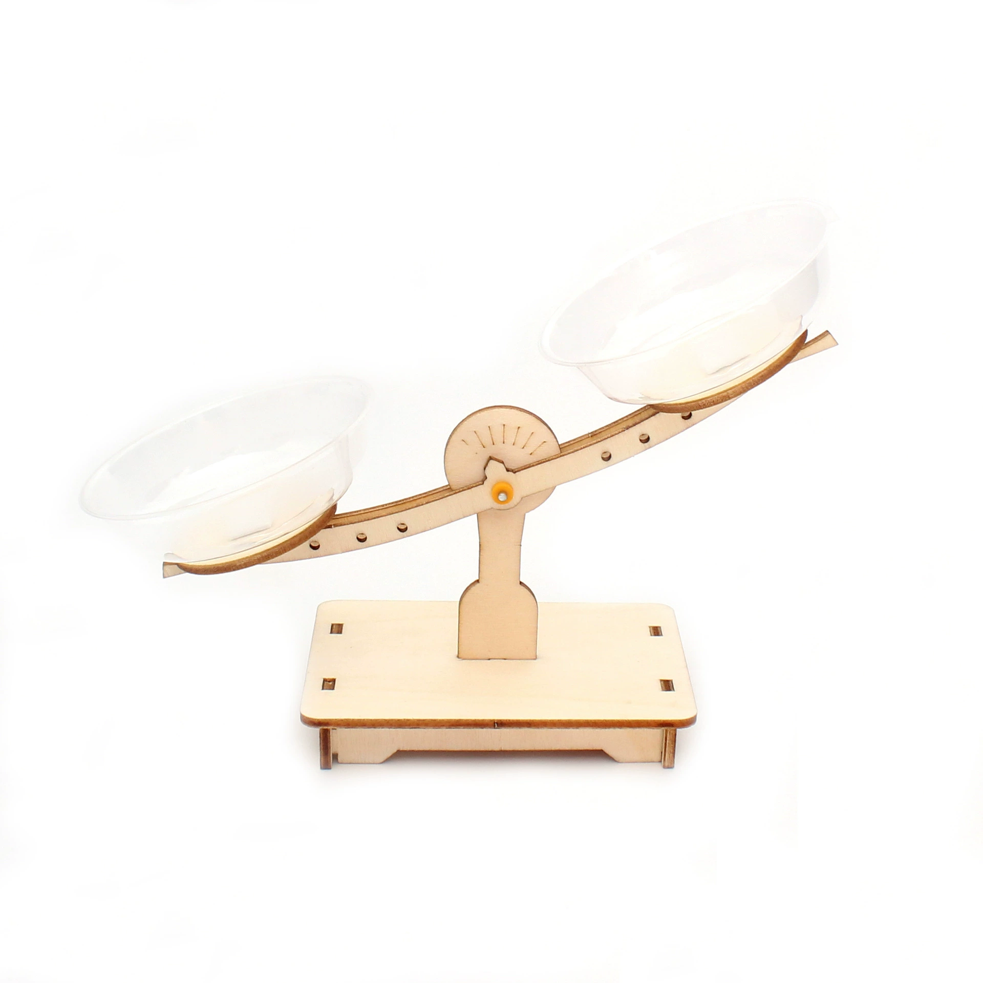 Wooden toy, materials set for experiments, DIY, mini experiment, science