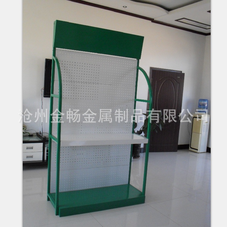 新品上市金属货架、电器、机电展架 大型水泵展示架