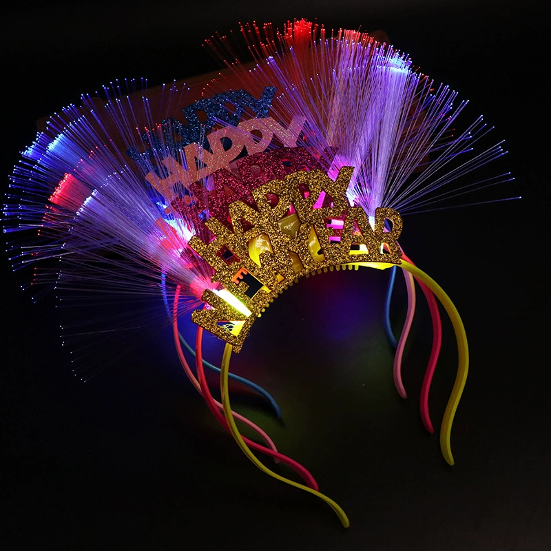 Завод Children's Everbright Horn Hands multiple head buckle Spring Festival Flower Ring Flower Flower Night Market Stalls Source Hot Sale