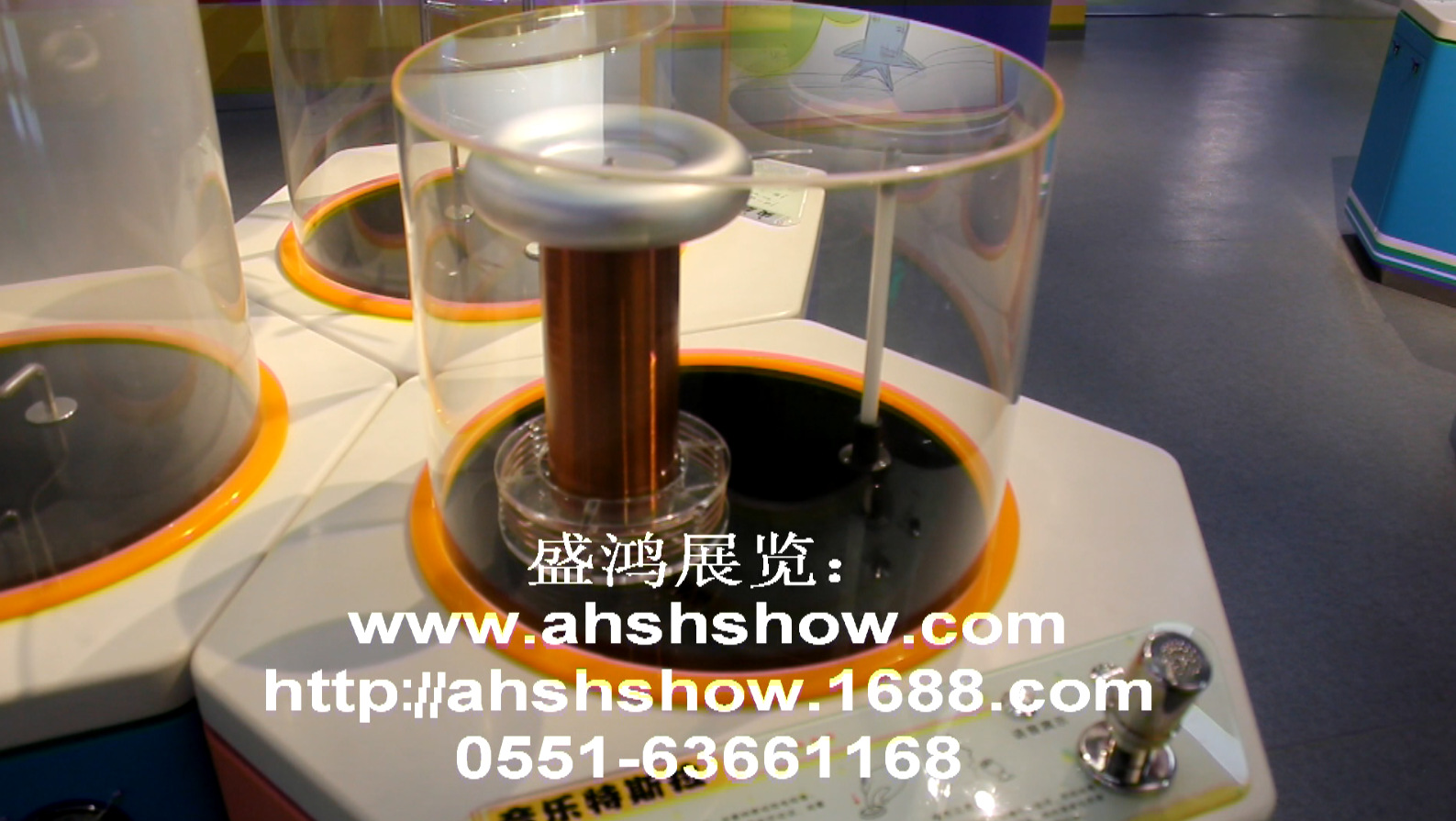 线圈音乐演奏  科技馆展品