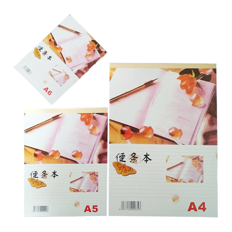 공급 A4/A5/A6 나비 표면 노트 책 A5 초안 노트 종이 노트 책 백지 용지