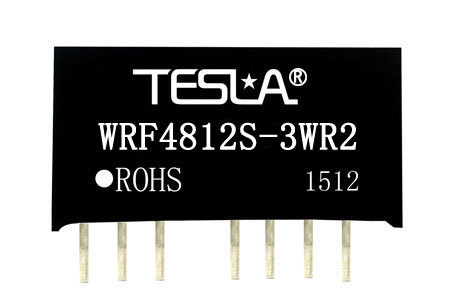 模块电源3W，宽电压输入，隔离稳压单路输出WRF4812S-3WR2