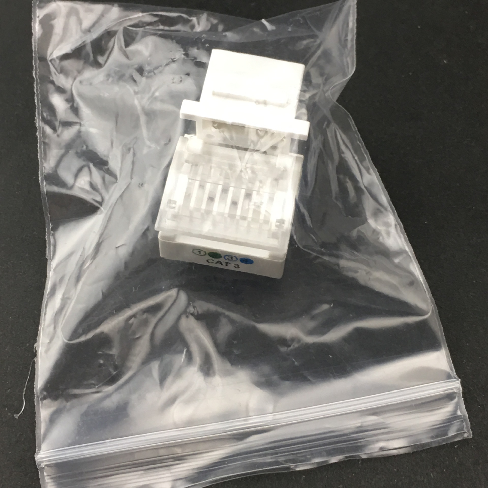 中性式免打语音模块CAT3电话模块rj11电话模块接头不需打线