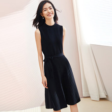 ���� ����ȹ�ļ��¿�2018 ��ɫ������֯ȹ������֯����ȹ18029