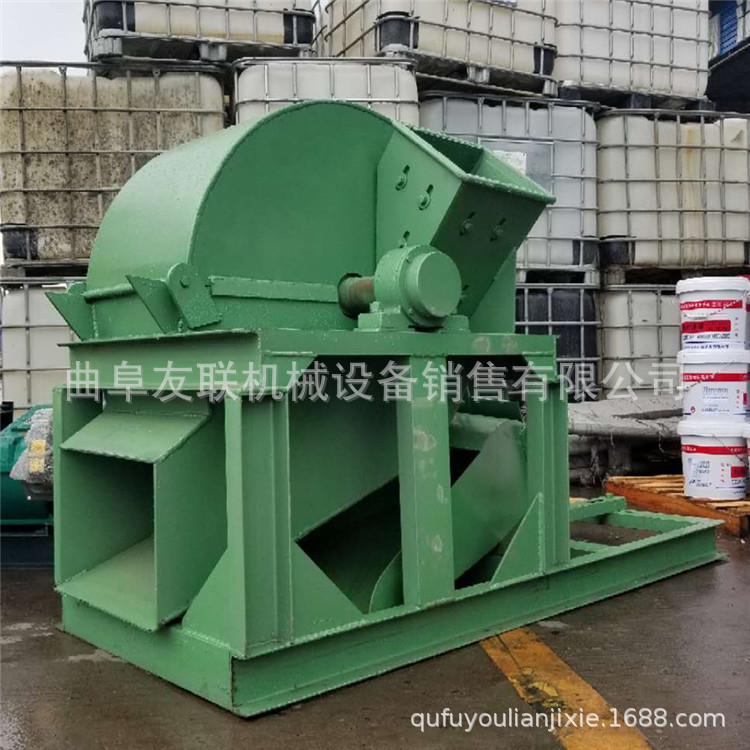 全自动木屑机 多功能木材粉碎机  木材木头双轴撕碎机20