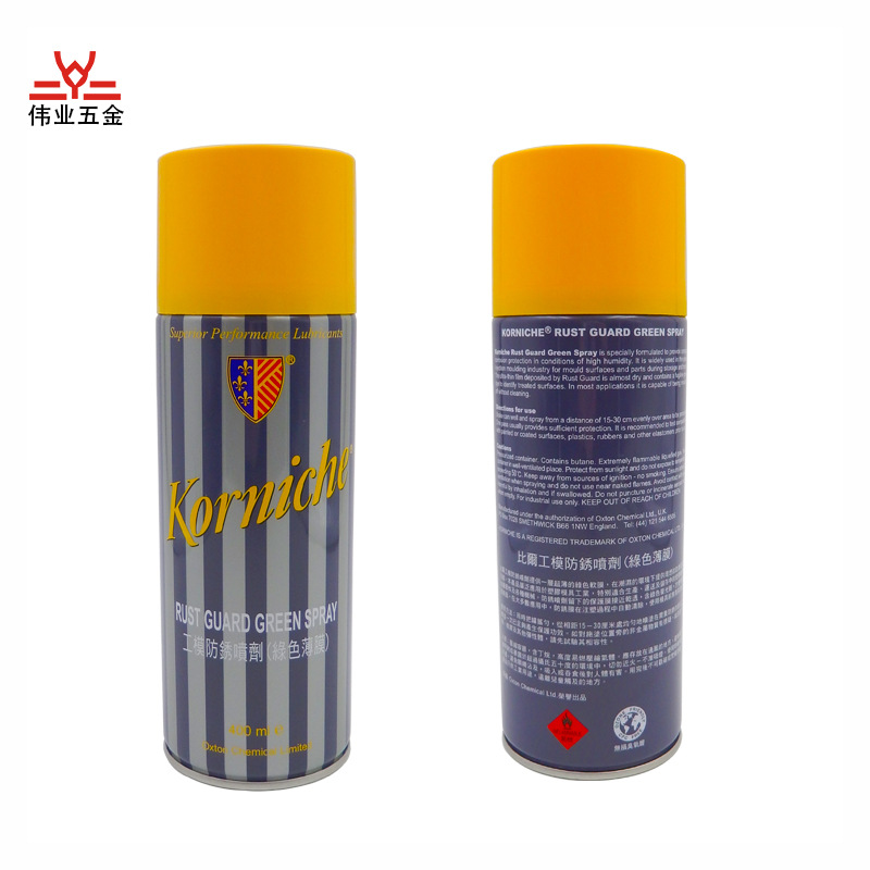 五金模具防锈用品 润滑英国korniche比尔 顶针防烧油 400ml 批发