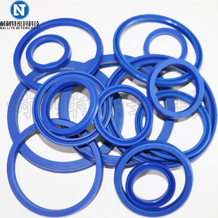 厂家供应 液压油缸活塞杆通用密封圈 压铸机油封 耐磨聚氨酯 UN圈