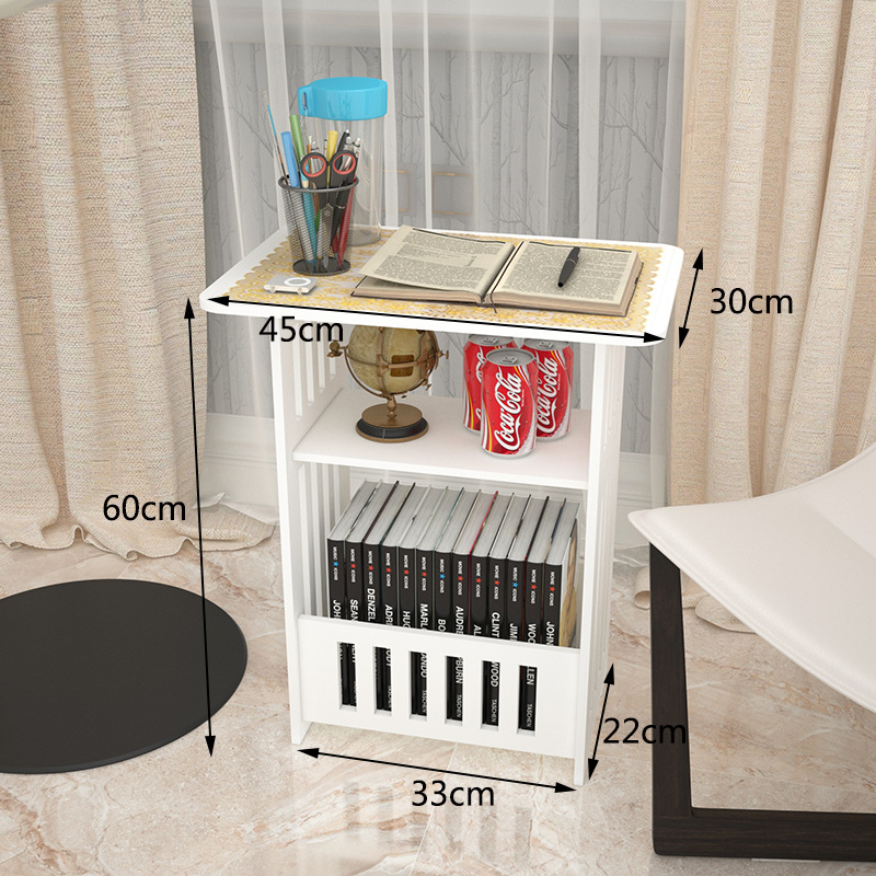 Mesa de café simple casa balcón sala de estar Mini Mesa Redonda apartamento pequeño ocio simple mesa cuadrada dormitorio mesita de noche