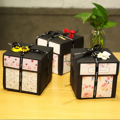 创意生日礼物_惊喜爆炸盒子手工diy相册创意生日创意机关diy爆炸代销