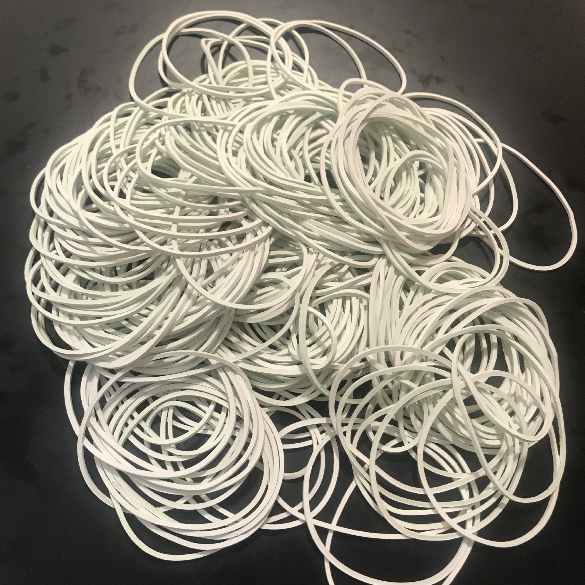 Белая большая резинка резиновое кольцо из воловьей кожи Модель 60 # диаметр 6 см