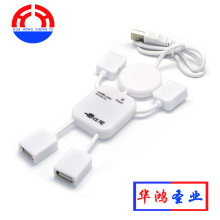厂家直销 人形usb分线器 集线器 hub扩展器 4口机器人USB排插