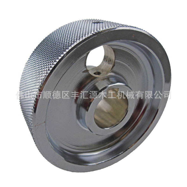 木工四面刨钢轮（140*35*35）键槽斜齿压料轮 木工机械配件输送轮