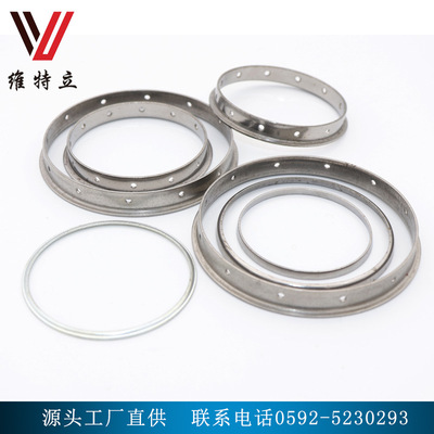 五金厂家加工生产汽摩配件骨架金属防尘圈 任意规格定制可开模