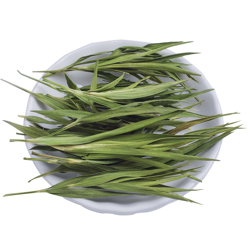 Bamboo Leaf Tea Zhu Ye Loose Herbal Tea 500g Dried Leaves for Daily Brewing in use