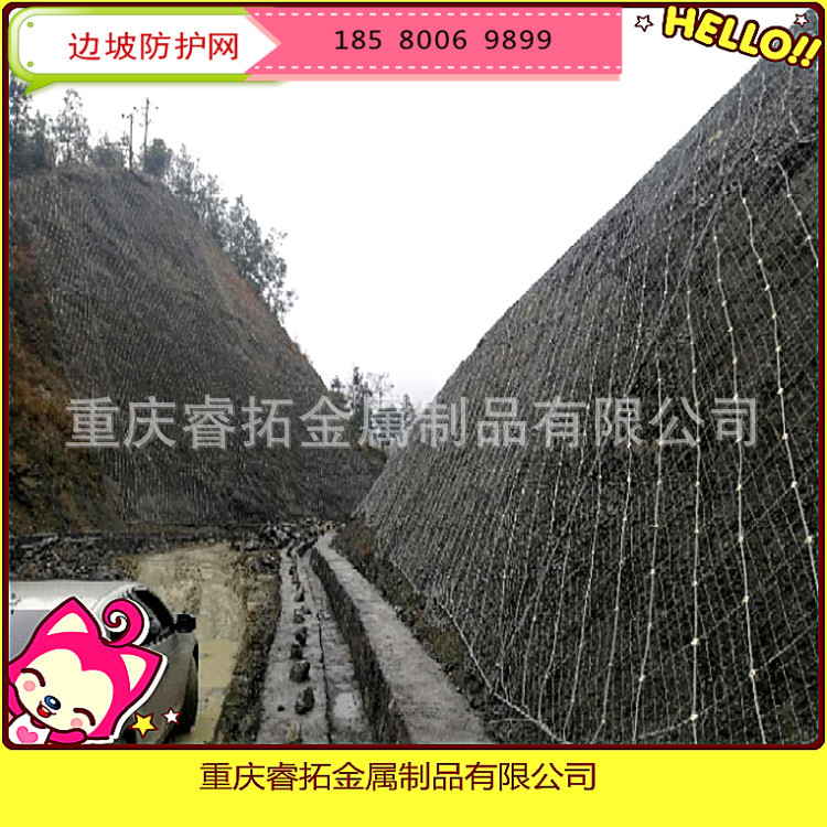 主动边坡防护网被动边坡防护网环形防护网重庆防护网筛网护栏网