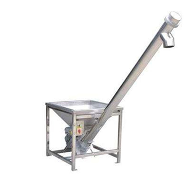 热销污泥无轴水平式耐磨耐高温螺旋输送机不锈钢带料斗的绞龙输送机厂家