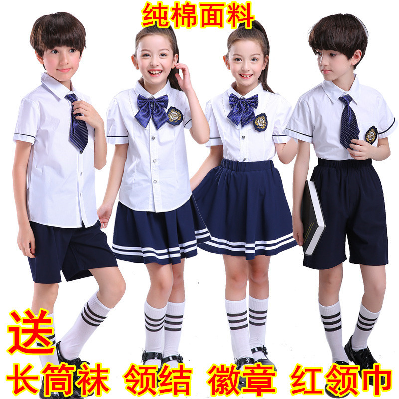中小學生大合唱服裝詩歌朗誦服歌詠比賽校服兒童演出服表演服秋季