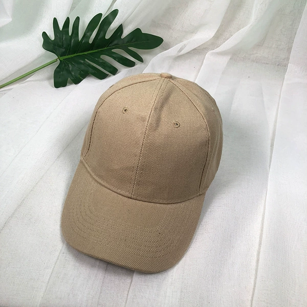 B13101 Light Board Pure Baseball T hat is khaki