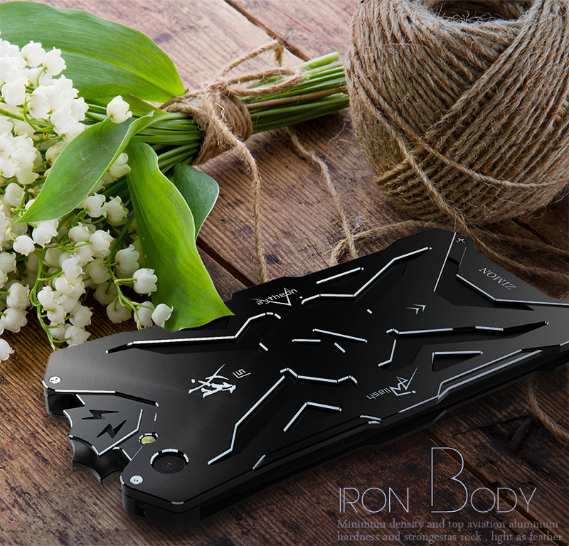 SIMON THOR Aviation Aluminum Alloy Shockproof Armor Metal Case Cover for OPPO A83