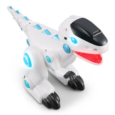 锋源遥控恐龙玩具儿童智能仿真动物会走路电动霸王龙机器人喷火