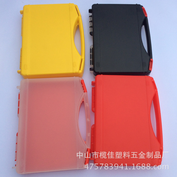 加工定制塑料工具箱手提塑料工具箱收納箱 水質檢測儀器箱002