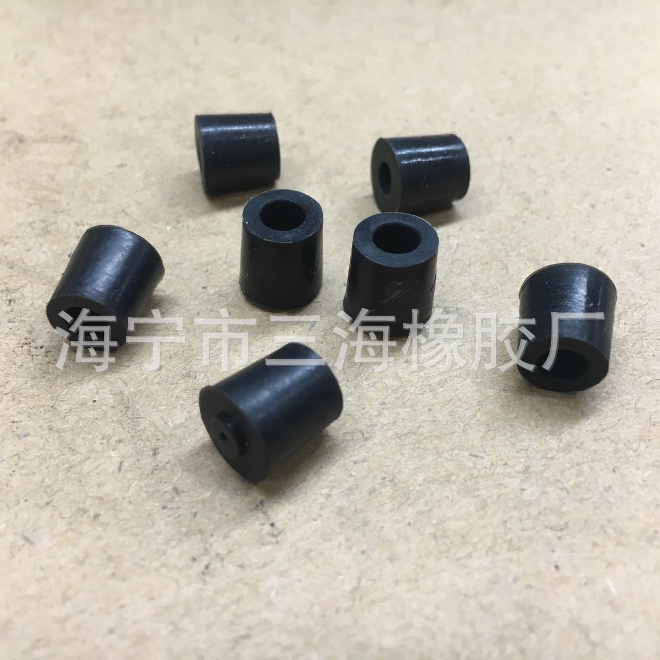 厂家开模定制 黑色NBR丁腈橡胶胶塞 橡胶密封塞 橡胶堵头 橡胶塞