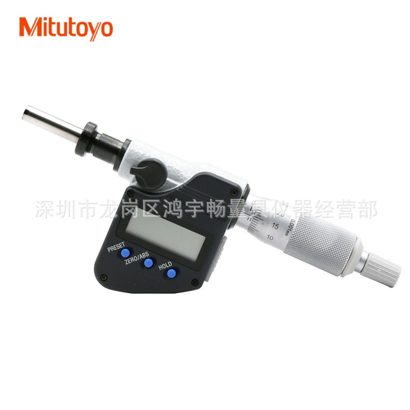 日本三丰螺旋测微头微分头数显球头350-281-30 282 283 284 25mm