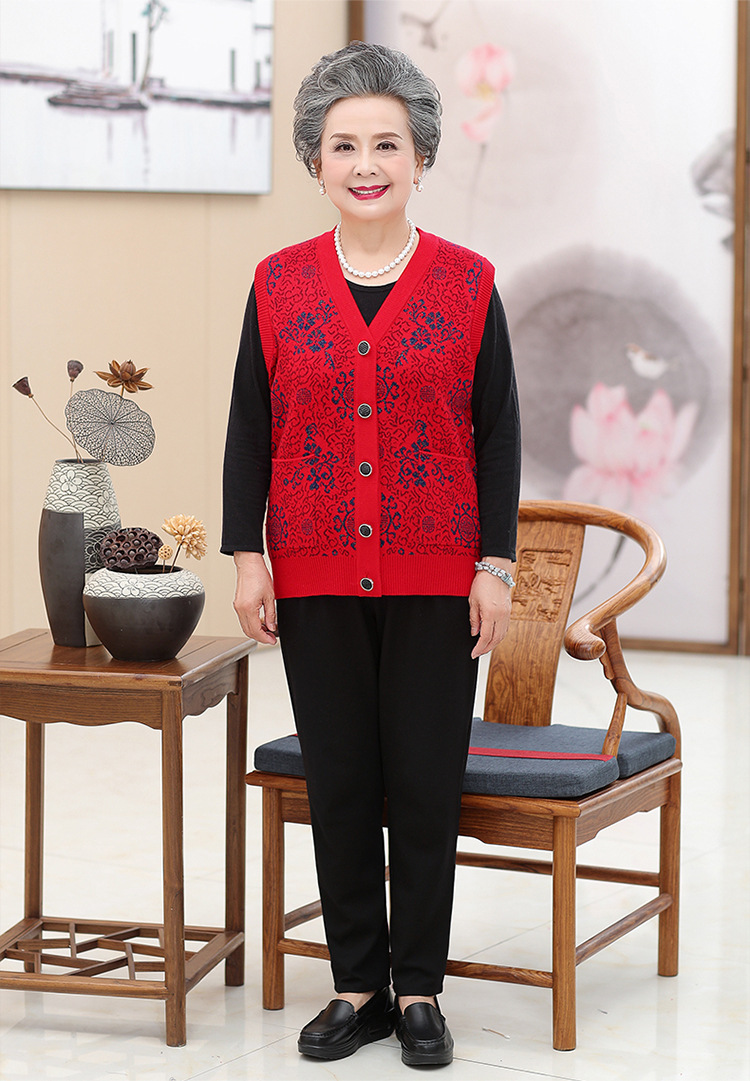 Gilet femme MOUTON ROUGE en Tricot - Ref 3317913 Image 21