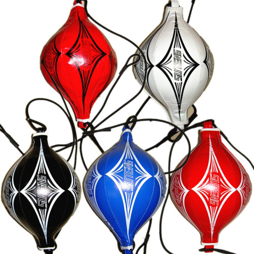 Sagitar Diamond Pattern Boxing Speed Ball Vent Boxing Ball Muay Thai Balloon Fighting Reaction Elastic Ball