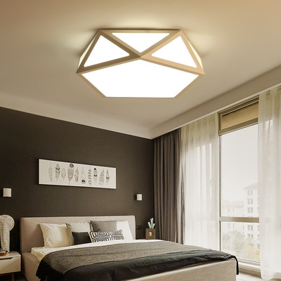 led Bedroom lights originality personality Simplicity modern Ceiling lamp Art romantic a living room household Room Round Lights