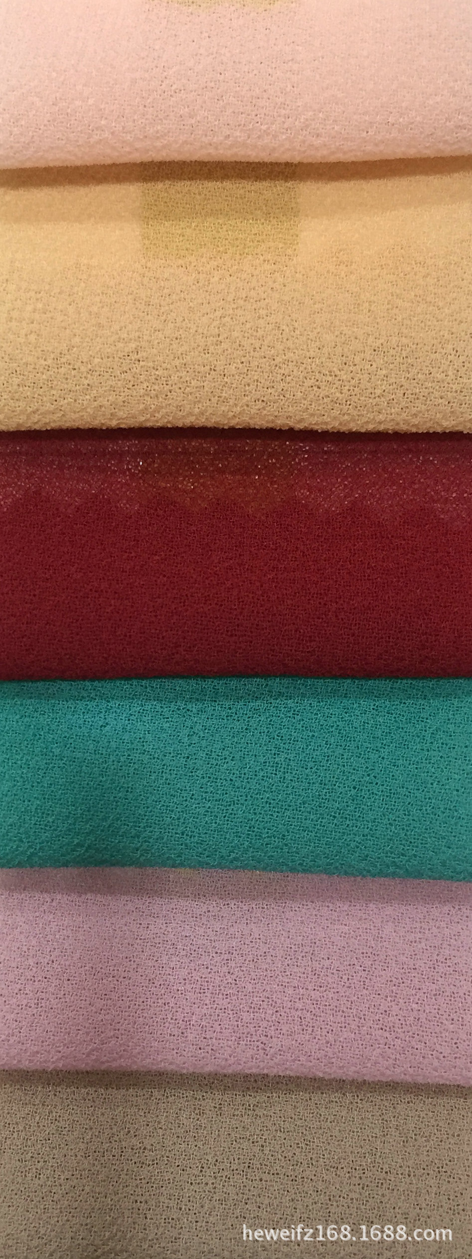 厂价直销 F6326 现货供应 高密珍珠雪纺高档时尚服装雪纺裙子面料